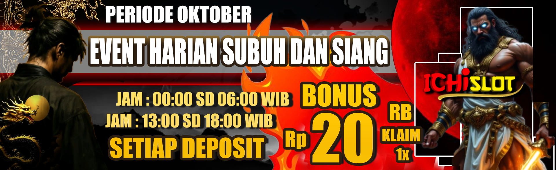 Event Slot Maniac Subuh & Siang